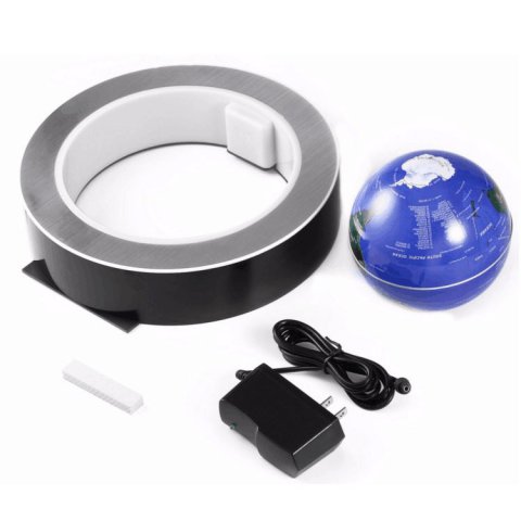 Round LED World Map Floating Globe Magnetic Levitation Light Anti Gravity Magic 3