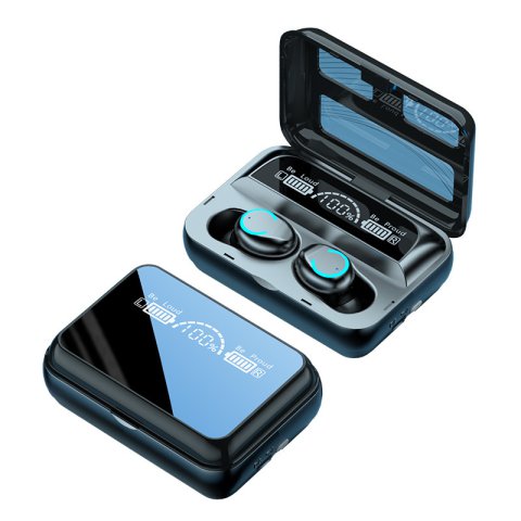 Dual Earphones Mini Sports In-ear Bluetooth Headset 5