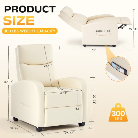 Reclining Sofa With Lumbar 4