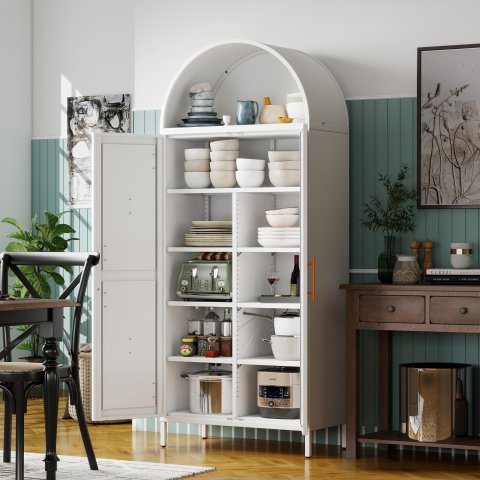 Metal Kitchen Pantry Storage 6