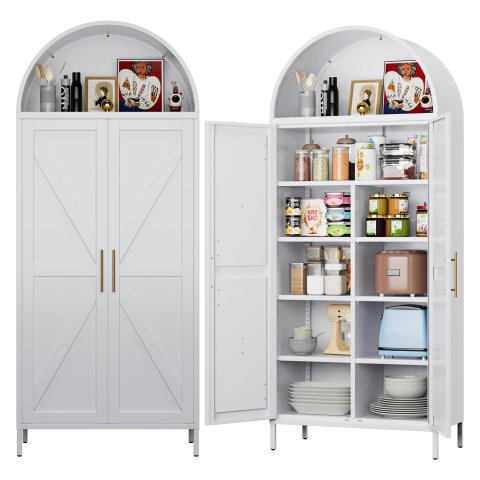 Metal Kitchen Pantry Storage 7