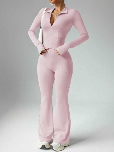 Long-Sleeved Fitness Suit
