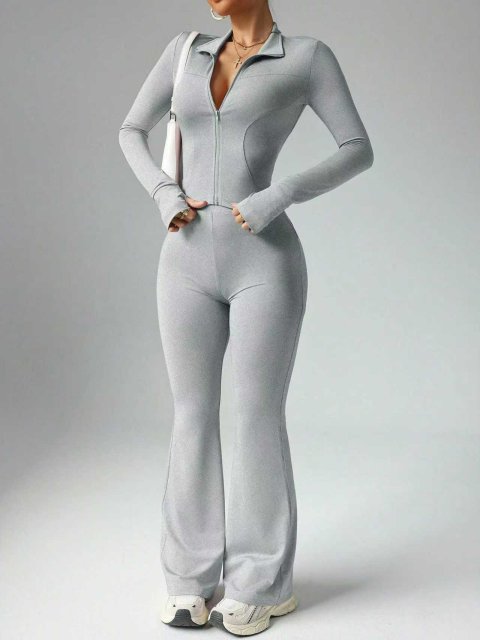 Long-Sleeved Fitness Suit 3