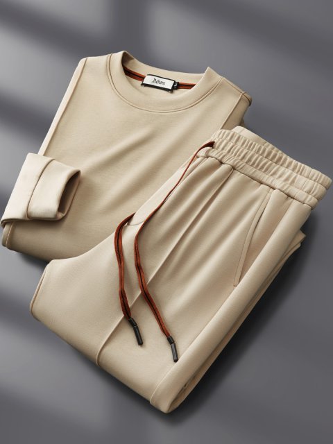 Modal Blend Casual Sweatsuit Set