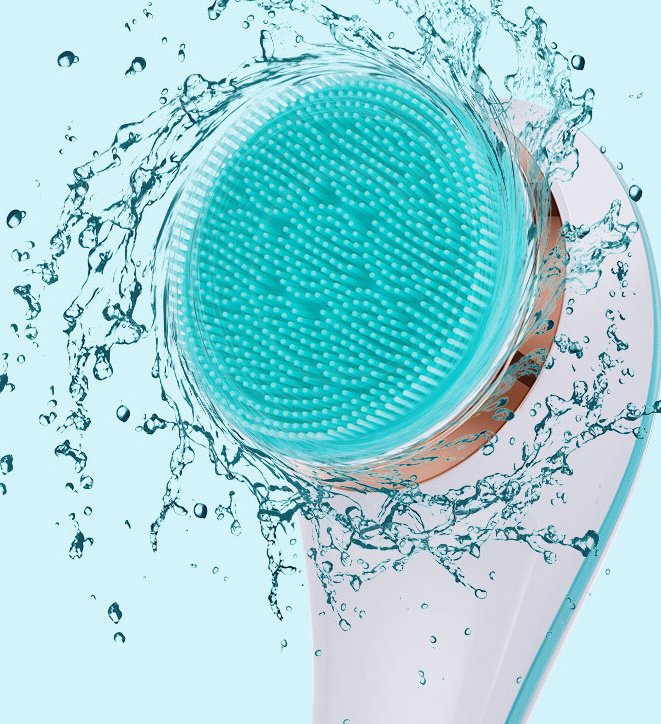 Electric Bath Brush Silicone Back Scrubber