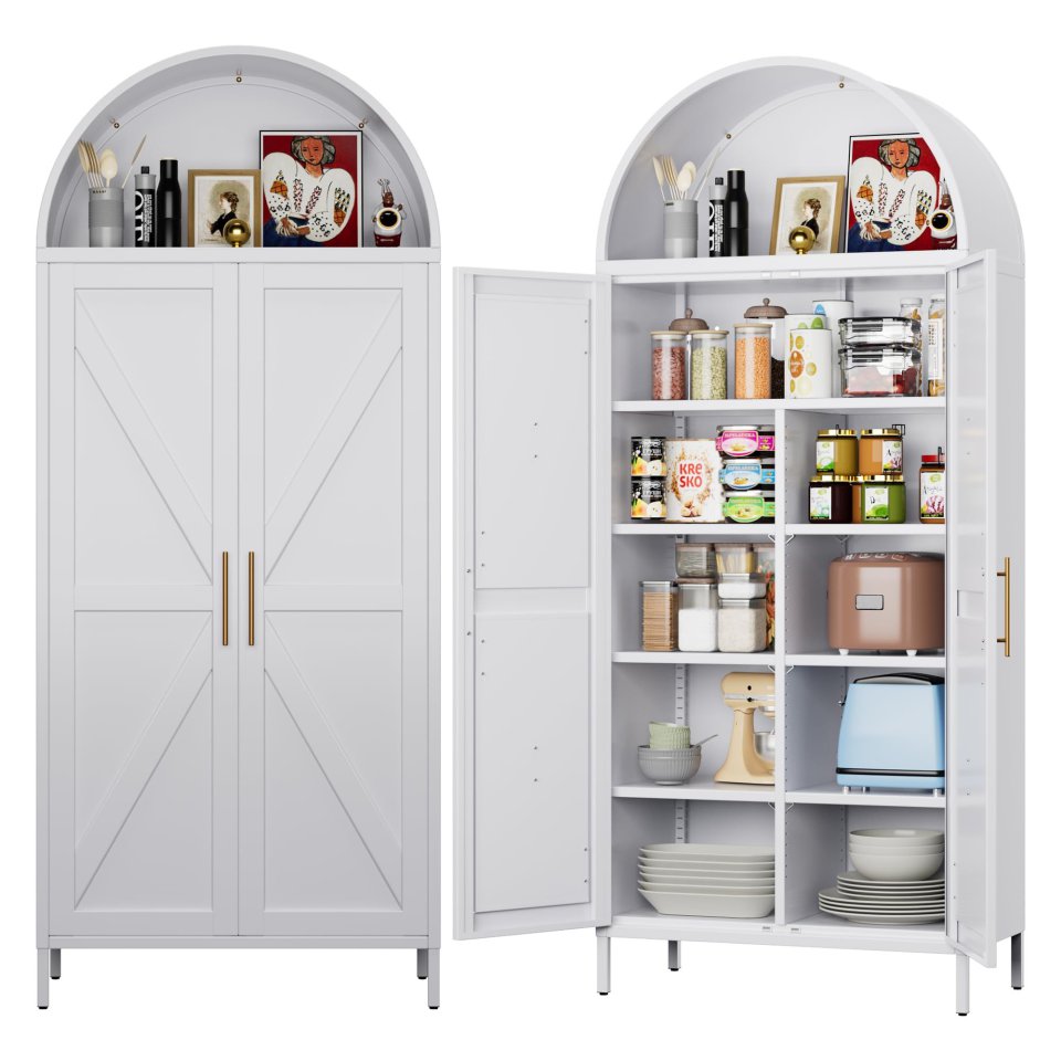 Metal Kitchen Pantry Storage