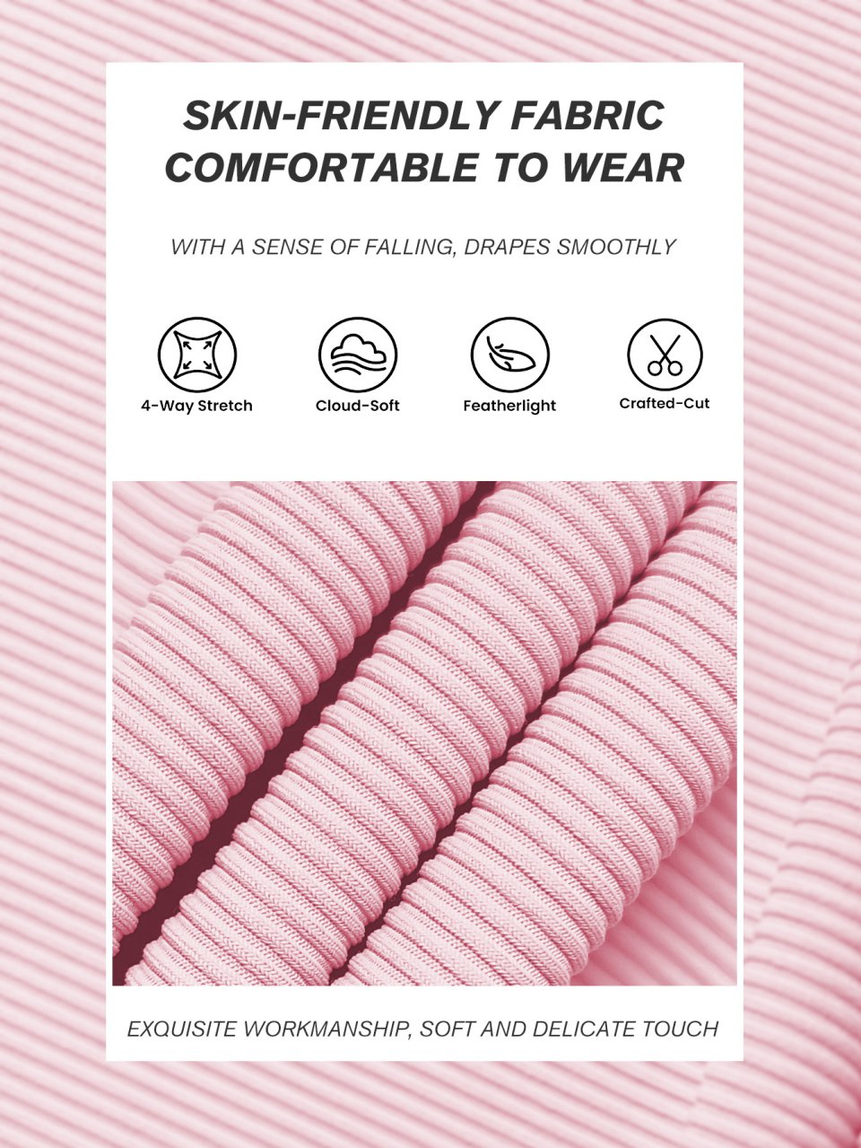 Womens Ribbed High-Waisted Sportswear Set
