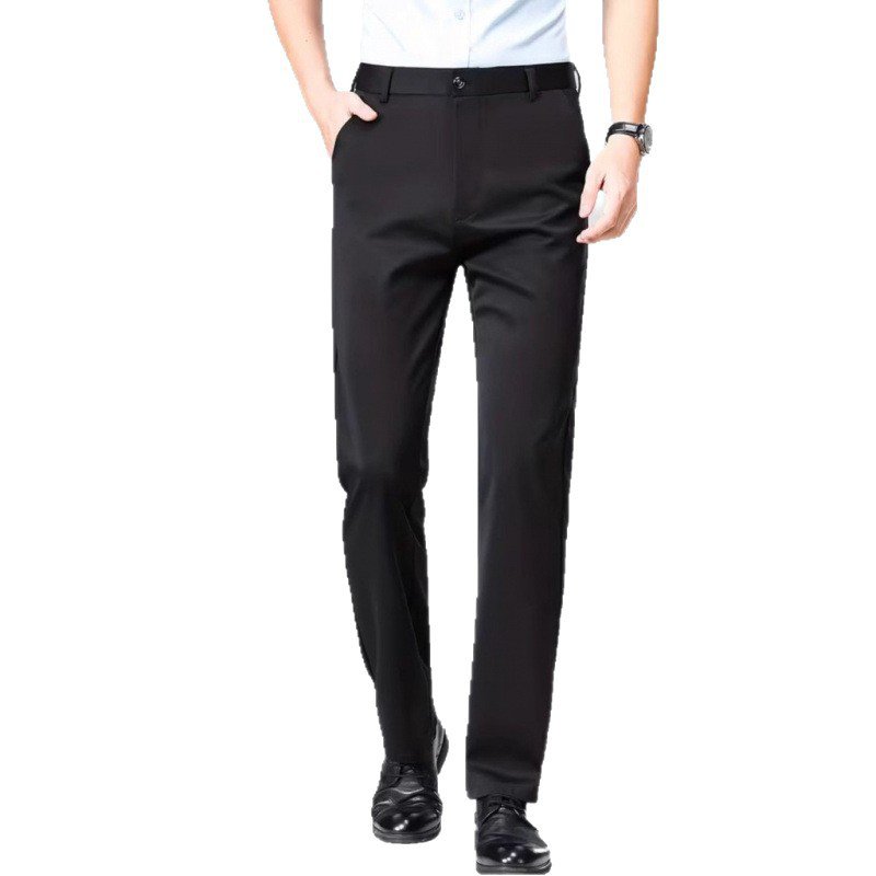 Mens Straight Leg Business Trousers