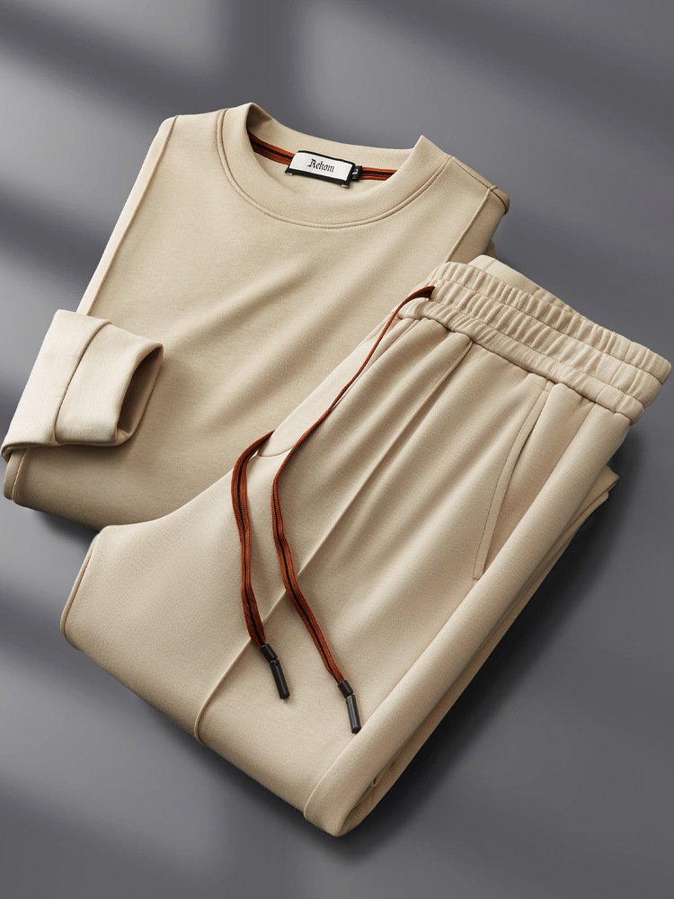 Modal Blend Casual Sweatsuit Set